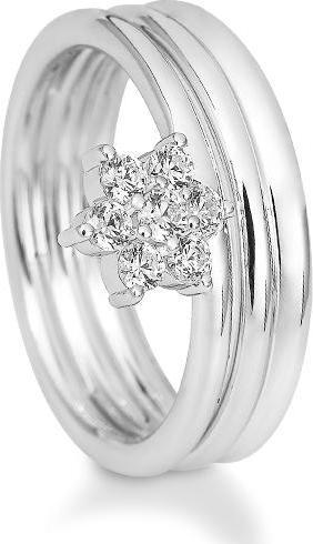 Actual product image Breuning RING - BRILL. 0,29 Ct. H/si (62, 750/18 K Gold)