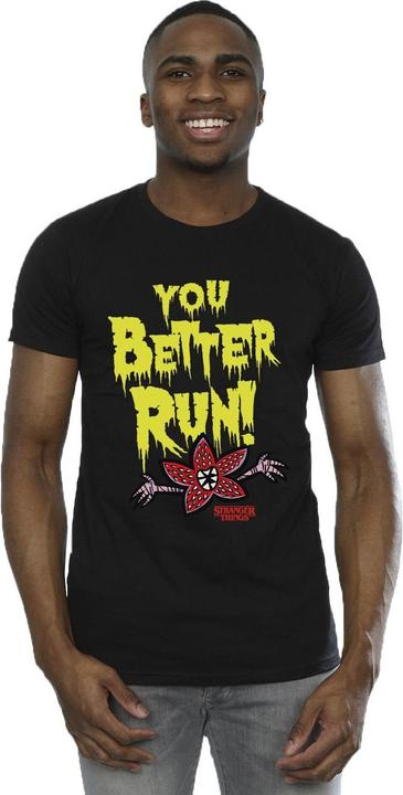 Produktbild Netflix Stranger Things You Better Run TShirt (3XL)