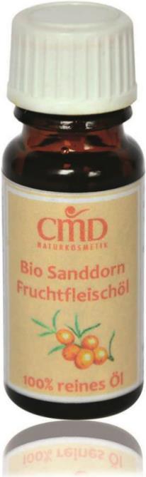 Actual product image CMD Naturkosmetik Sea buckthorn pulp oil from controlled organic cultivation (10 ml, Face oil)
