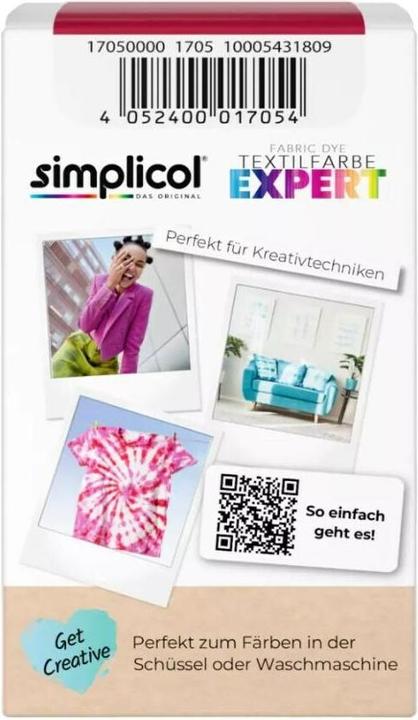 Produktbild Simplicol Textilfarbe expert (fuchsiapink, 150 ml)