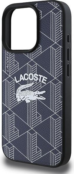 Produktbild Lacoste LCHMP16XPIGV iPhone 16 Pro Max 6.9" granatowy/navy hardcase Monogram Vintage Logo MagSafe (Apple iPhone 16 Pro Max)