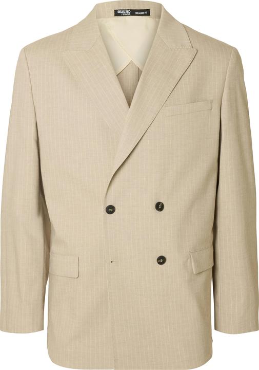 Immagine prodotto Selected Homme Blazer doppiopetto gessato dal taglio rilassato (54)