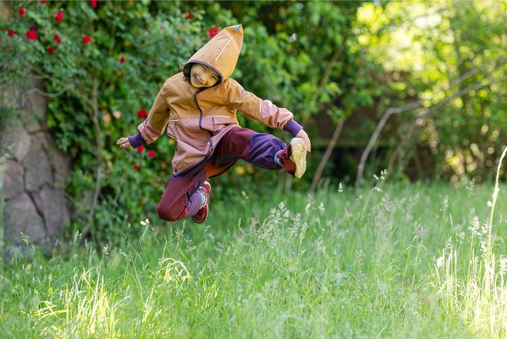 Produktbild finkid KAUNIS MOVE Outdoorjacke almond/plum (110, 116, 120 B, 115 A)