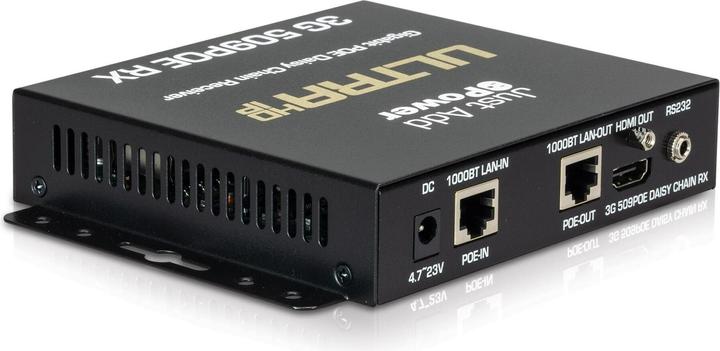 Actual product image Just Add Power IP Receiver VBS-HDIP-509POE HDMI, PoE, Daisy-Chain, 4K