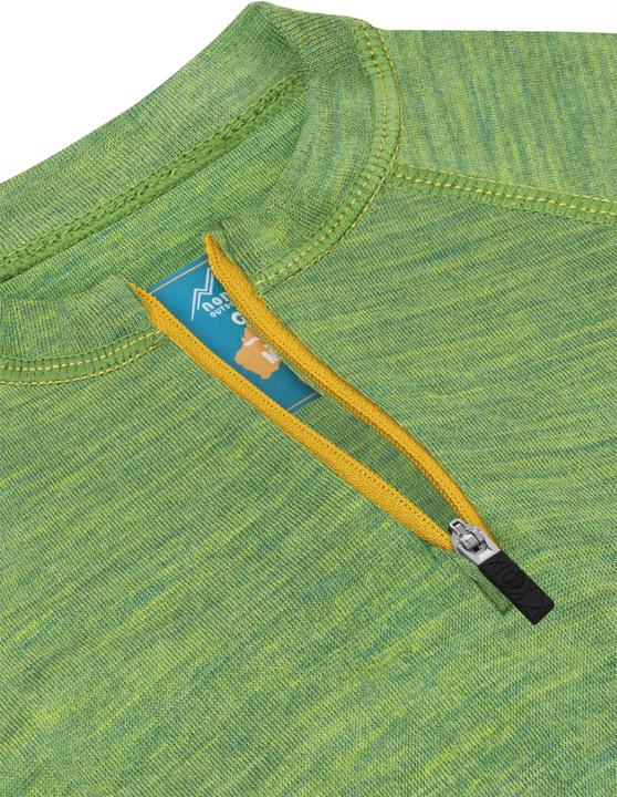 Produktbild Normani Kinder Merino Langarm mit 1/4 Zipper „Nyapari“ - 9545 (122, 128, 125 B)