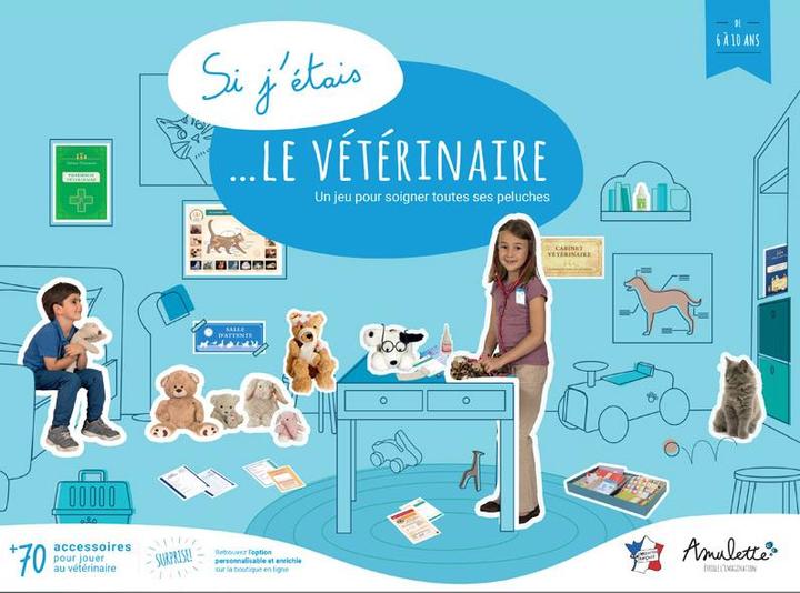 Actual product image Amulette Si J'Etais Veterinaire