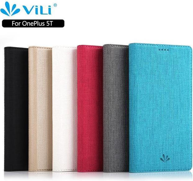 Image du produit MU Classic Pochette de couverture de livre en cuir (OnePlus 5T)