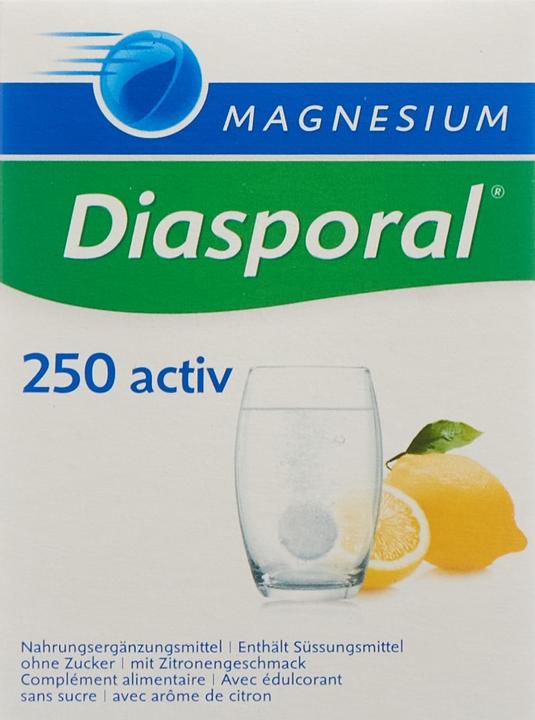 Immagine prodotto magnesium diasporal Compresse effervescenti (20 Pezzo/i, Pillole, 120 g)