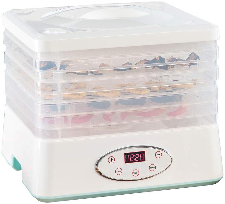 Rosenstein & Söhne Dehydrator met 5 dehydrator inzetstukken & timer
