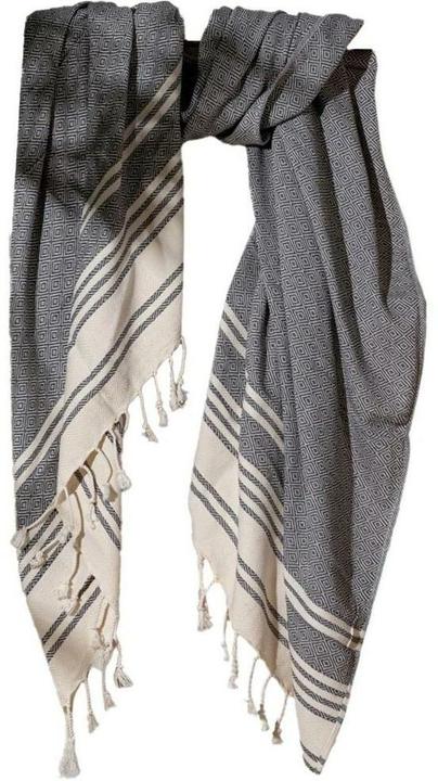 Produktbild Foutastic Strandtuch New Diamond Anthracite, Schnelltrocknend: Ja (170 x 90 cm)