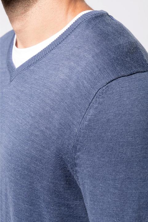 Produktbild Kariban Pullover mit V-Ausschnitt (4XL)