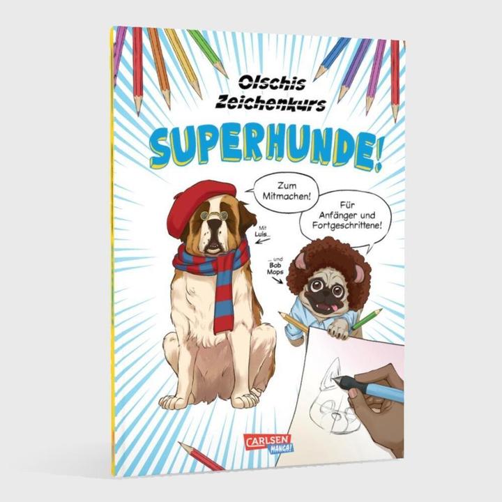 Image du produit Olschis Zeichenkurs: Superhunde! (Allemand, Olschi, 2024)