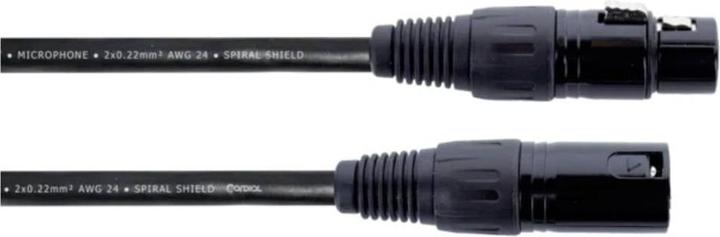 Immagine prodotto Cordial EM 2,5 FM XLR Verbindungskabel (1x XLR-Buchse 3 polig - 1x XLR-Stecker 3 (2.50 m)