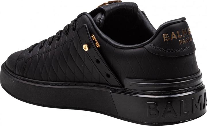 Produktbild Balmain b-court leather sneakers with diamond embossing (36)