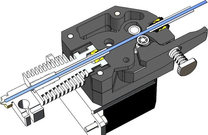 Actual product image Bondtech BMG extruder