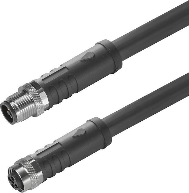 Produktbild Weidmüller 2050870500 Sensor-/Aktor-Steckverbinder konfektioniert Buchse 1.00 m Polzahl 4 1