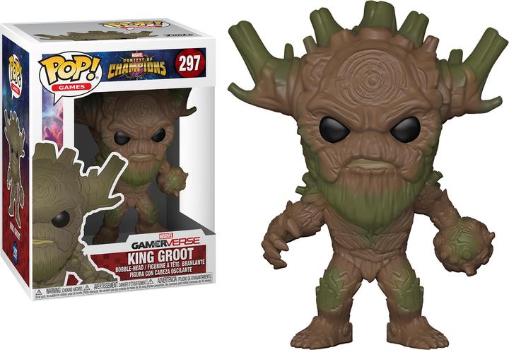 Actual product image Funko POP! Marvel - Storm of the Superheroes: King Groot
