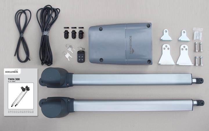 Actual product image Schellenberg TWIN 300 swing gate opener (60820)