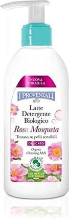 Immagine prodotto I Provenzali Latte detergente delicato alla Rosa Mosqueta Biologica 6,7 Fl Oz (Lozione detergente)