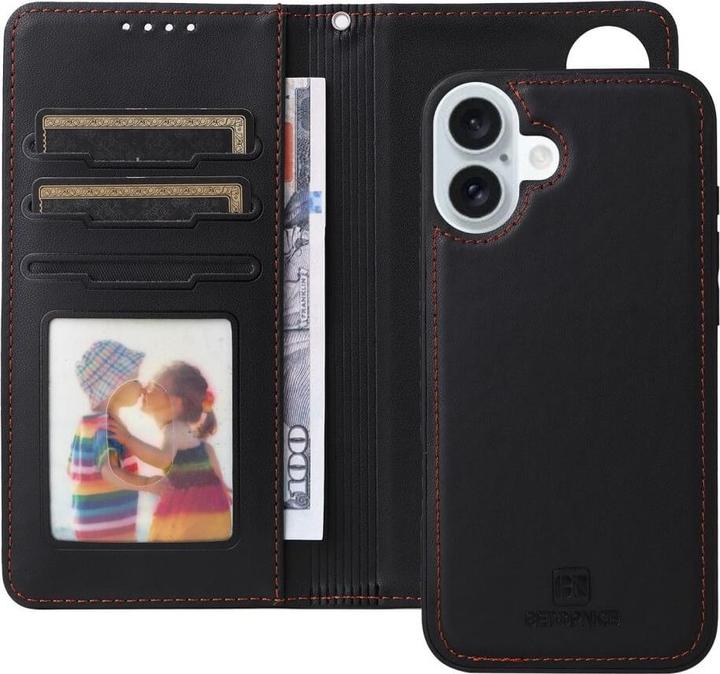 Immagine prodotto Cover-Discount iPhone 16 Plus - Custodia a portafoglio divisibile 2 in 1 per cellulare (Apple iPhone 16 Plus)
