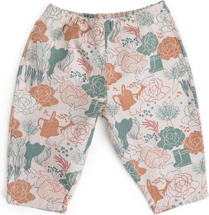 Image du produit Moulin Roty IROISE Pantalon 6 mois coton sergé sable allover potager (68)