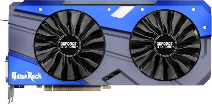Produktbild Palit GeForce GTX 1080 Ti Gamerock Premium (11 GB)