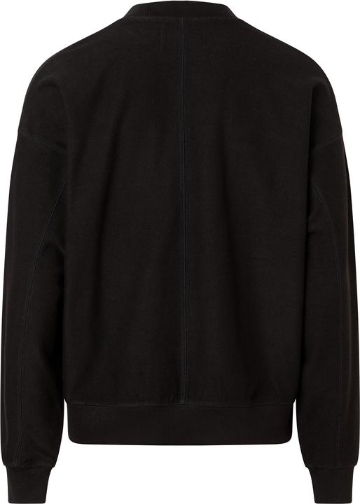 Actual product image Calvin Klein Monologo Textured Crew men's sweatshirt (L)