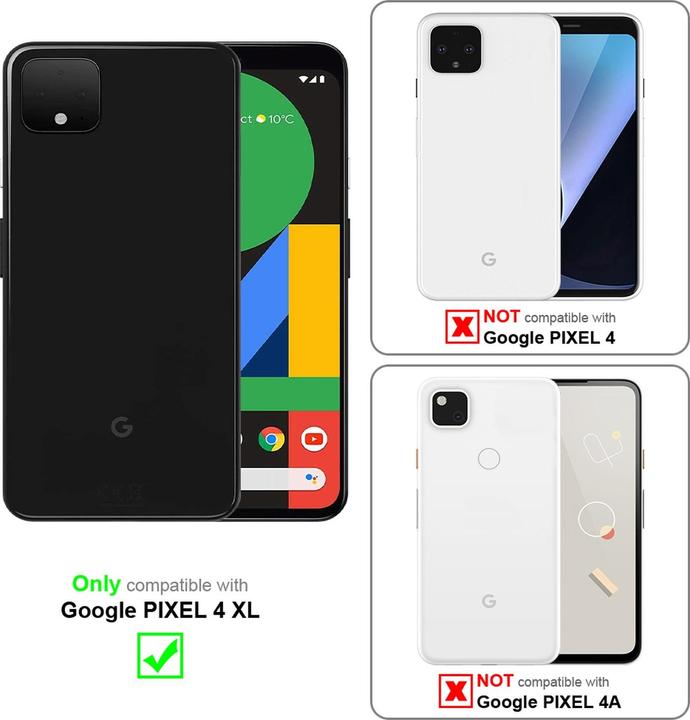 Actual product image Cadorabo Display protection glass (3 Piece, Google Pixel 4 XL)