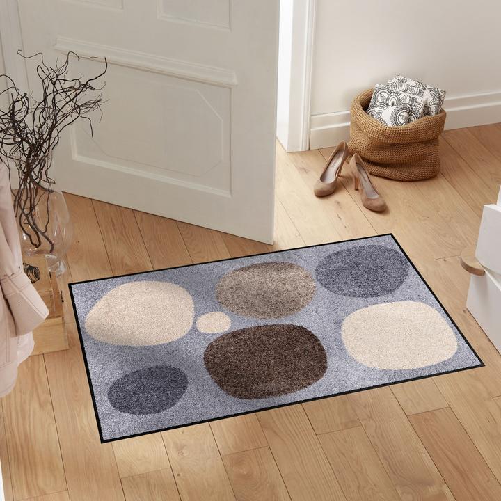 Immagine prodotto Salonloewe Tappeto da bagno e tappetino pulito Broken Dots (120 x 75 cm)