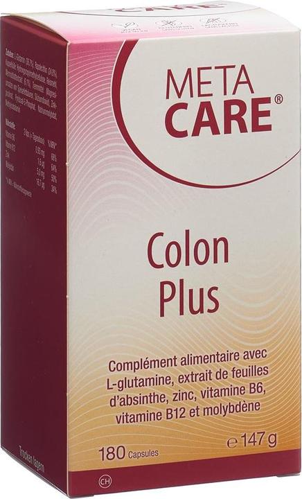 Image du produit Meta Care Colon Plus caps (180 pièce(s), Capsules, 216 g)