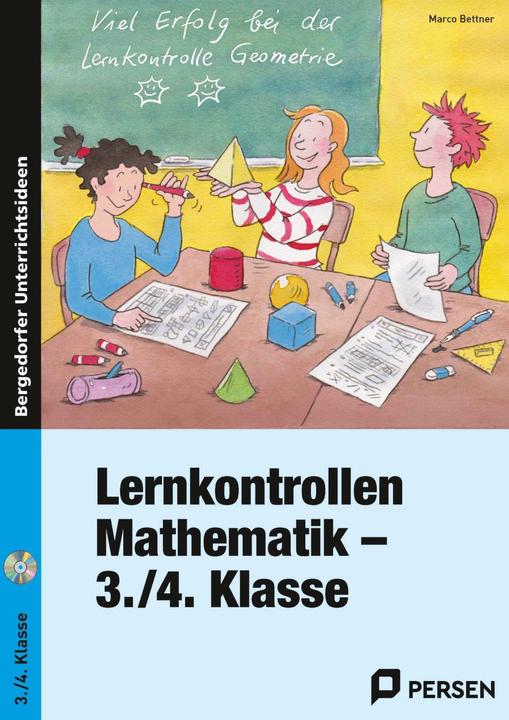 Produktbild Lernkontrollen Mathematik - 3./4. Klasse (Deutsch, Marco Bettner, 2017)