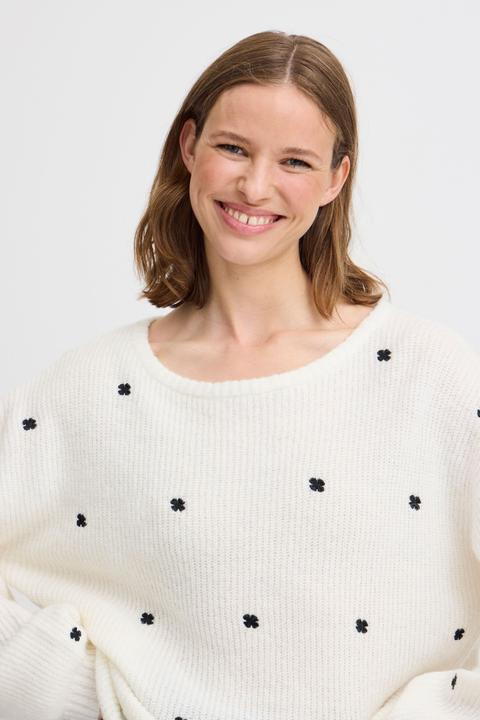 Actual product image B.young BYOTIKI EMBROIDERY JUMPER 20815284 (S)