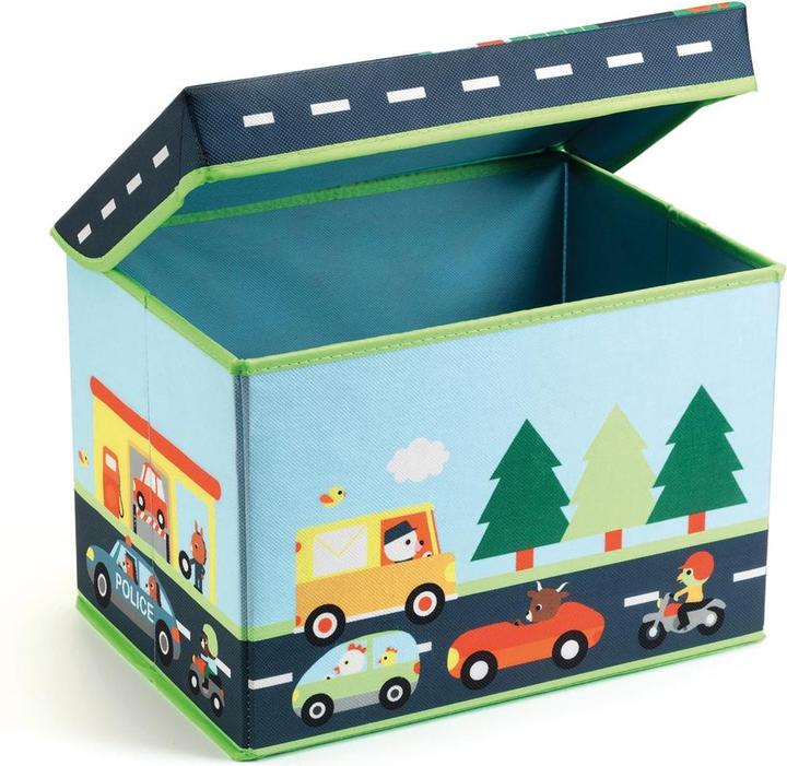 Image du produit Djeco Boîte de rangement Circuit de course