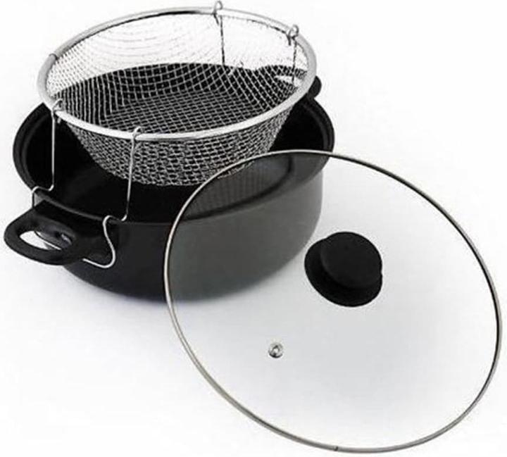Produktbild HTI-Living Fritiertopf (26 cm, Bratpfanne, Stahl)