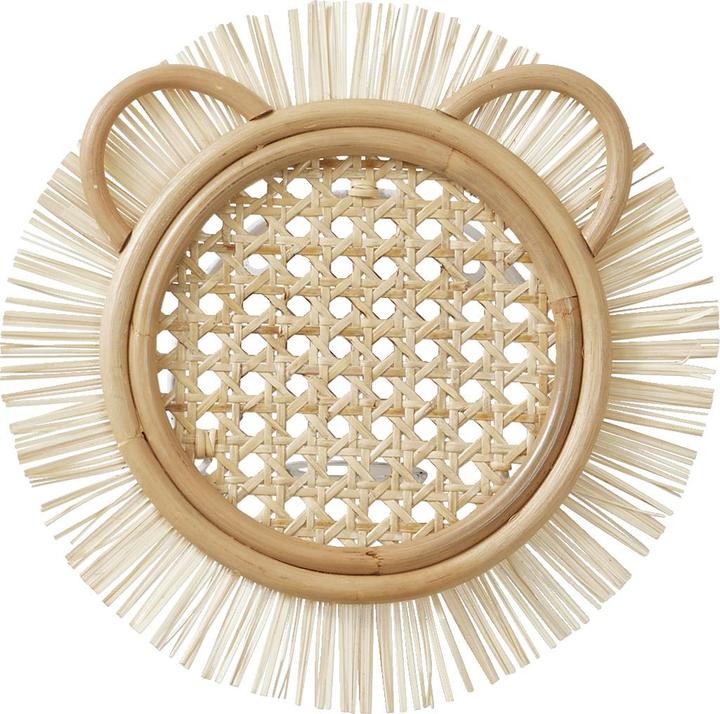 Immagine prodotto Vertbaudet Paralume da parete per camera dei bambini LÖWE in rafia naturale e rattan