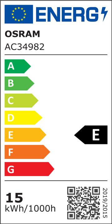 Label énergétique Osram Substitube T8 Em Star Pc (G13, 15 W, 1800 lm, 1 x, E)
