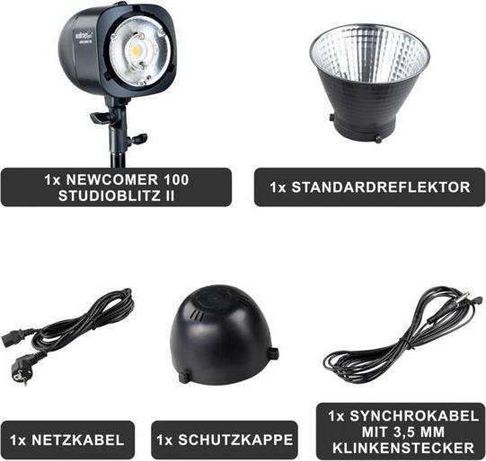 Actual product image Walimex pro Newcomer 100 Studio Flash II (100 W, Flash head)