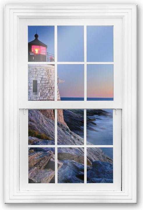 Trenddeko 3D Window - Sea View (40 x 60 cm)
