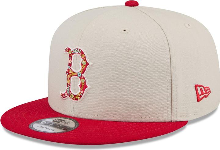 Produktbild New Era 9Fifty Snapback Cap - FLORAL Boston Red Sox stone