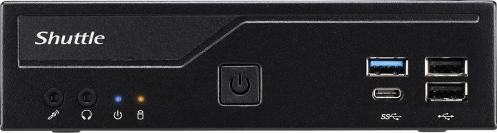 Actual product image Shuttle Barebone XPC slim DH610 Black (Intel Core i3)