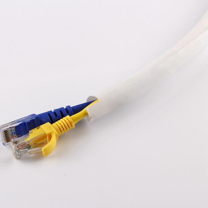 Image du produit Audioraq Guide-câbles, blanc, en carton de 25 m boîte dévidoir (Gaines pour câbles, 2500 cm)