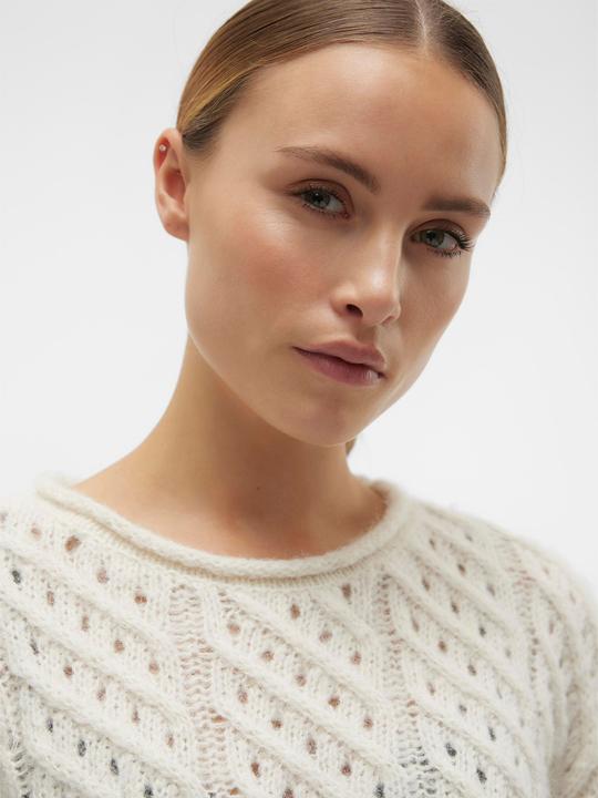 Produktbild Vero Moda Rundhals Voluminöser Armschnitt Pullover Strickpullover (S)