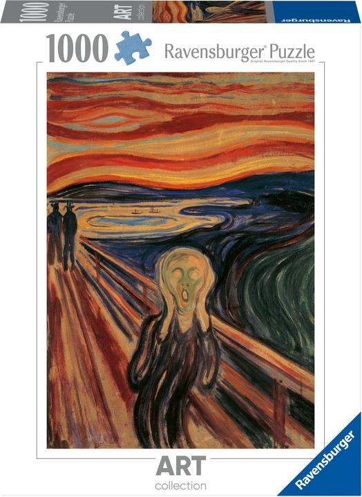 Actual product image Ravensburger Munch: The Scream (1000 pieces)