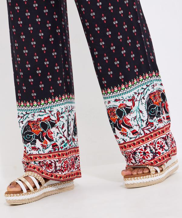 Produktbild Joe Browns Elephant Print Wide-Leg Trousers (38)