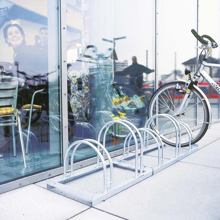 Image du produit Moravia Supports à vélos MORION 2400 mm haut/bas, pour 6 vélos