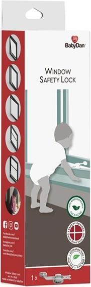 Actual product image Baby Dan Window lock