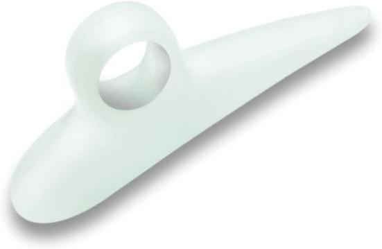 Produktbild Gehwol Hammerzehen-Polster G Verkaufspackung links 1 Stk (Druckentlastung, 30 ml)