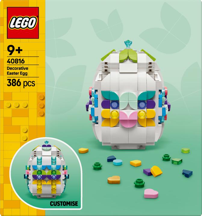 Produktbild LEGO Verziertes Osterei (40816, LEGO Icons)