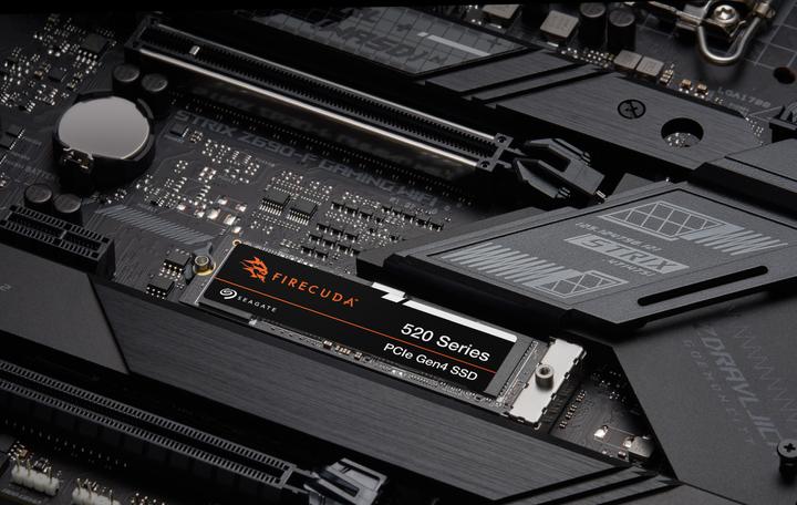 Image du produit Seagate Firecuda 520 (1000 Go, M.2 2280)