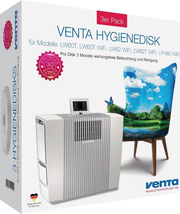 Produktbild Venta Hygienedisk 3er für App Control (3 x)
